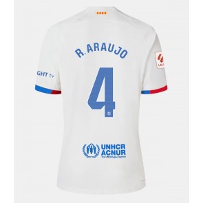 Barcelona Ronald Araujo #4 Bortatröja Kvinnor 2023-24 Kortärmad